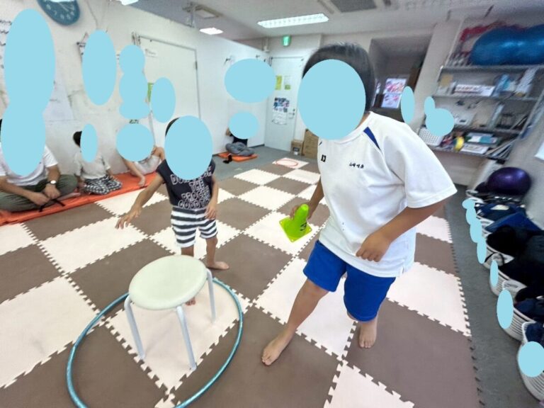 スポーツ鬼ごっこ、ミラーボールダブル😆
