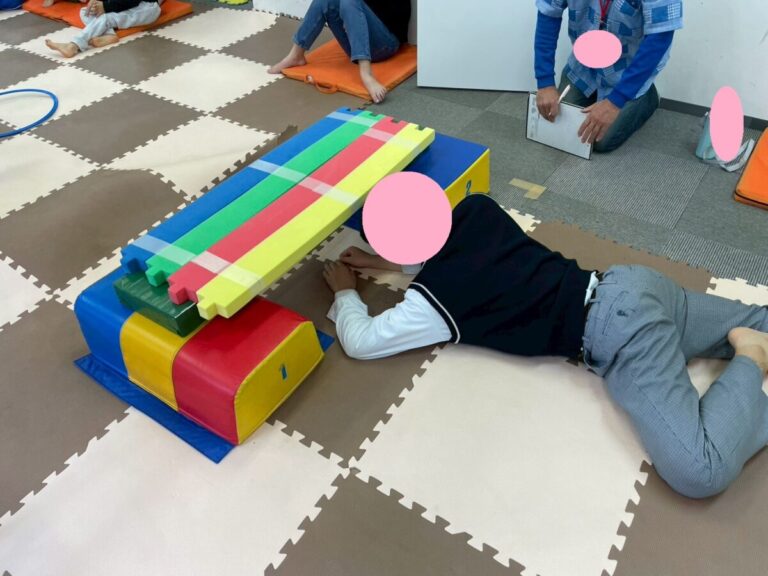 今日はサーキット運動をがんばったよ！！