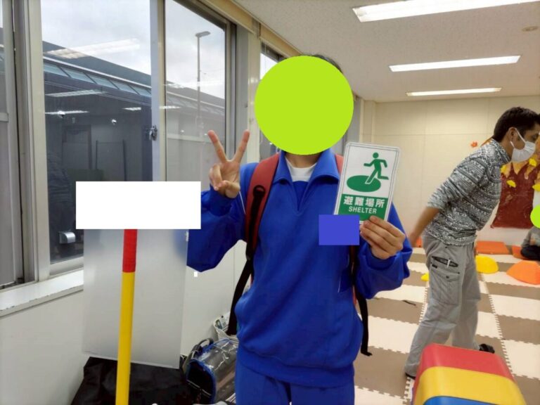 斬新！避難訓練サーキット⛑️